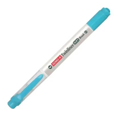 Twinliner Soft Fırçalı Fosforlu Duman Mavi No:49