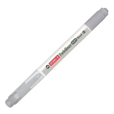 Twinliner Soft Fırçalı Fosforlu Açık Gri No:65