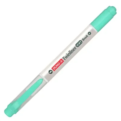 Twinliner Soft Fırçalı Fosforlu Zümrüt Yeşili NO:55