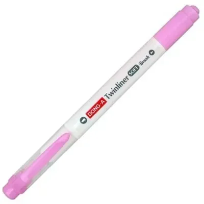 Twinliner Soft Fırçalı Fosforlu Pembe No:16