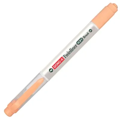 Twinliner Soft Fırçalı Fosforlu Turuncu No:08