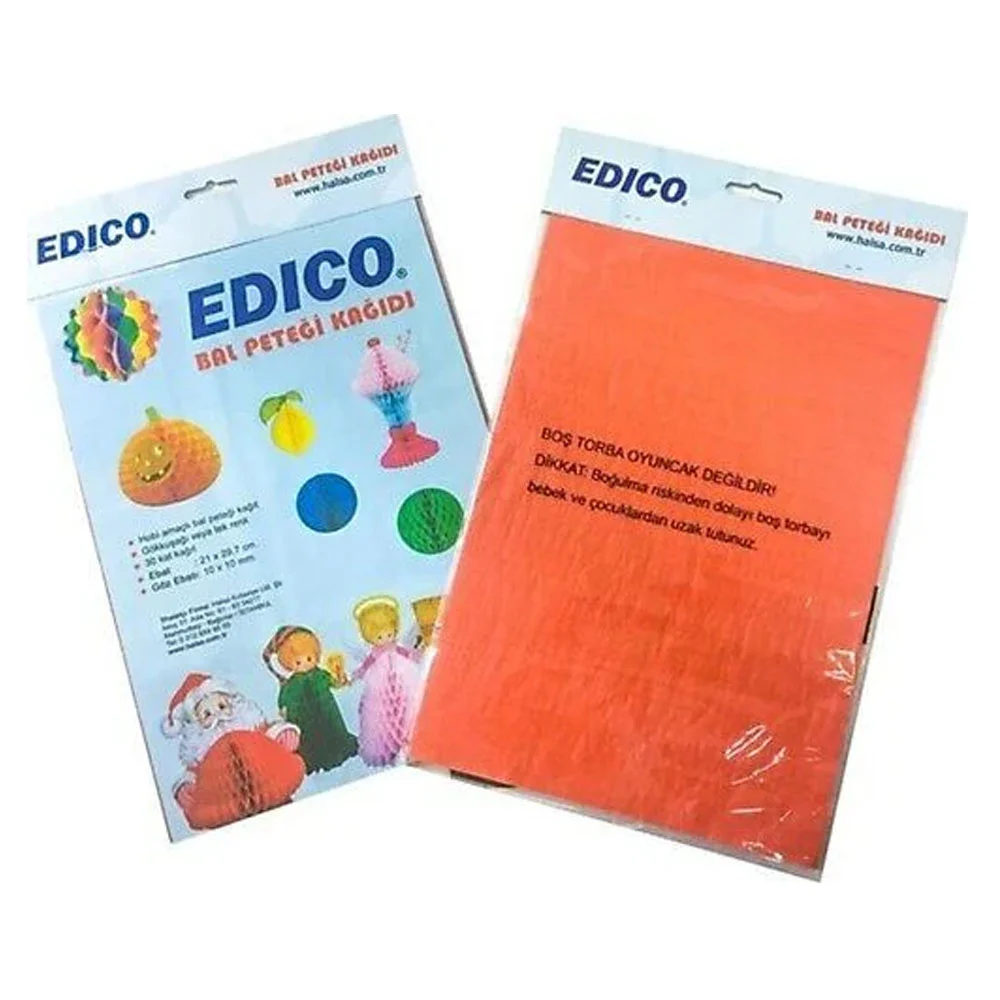 Edico Bal Petegi Kağıt Kırmızı