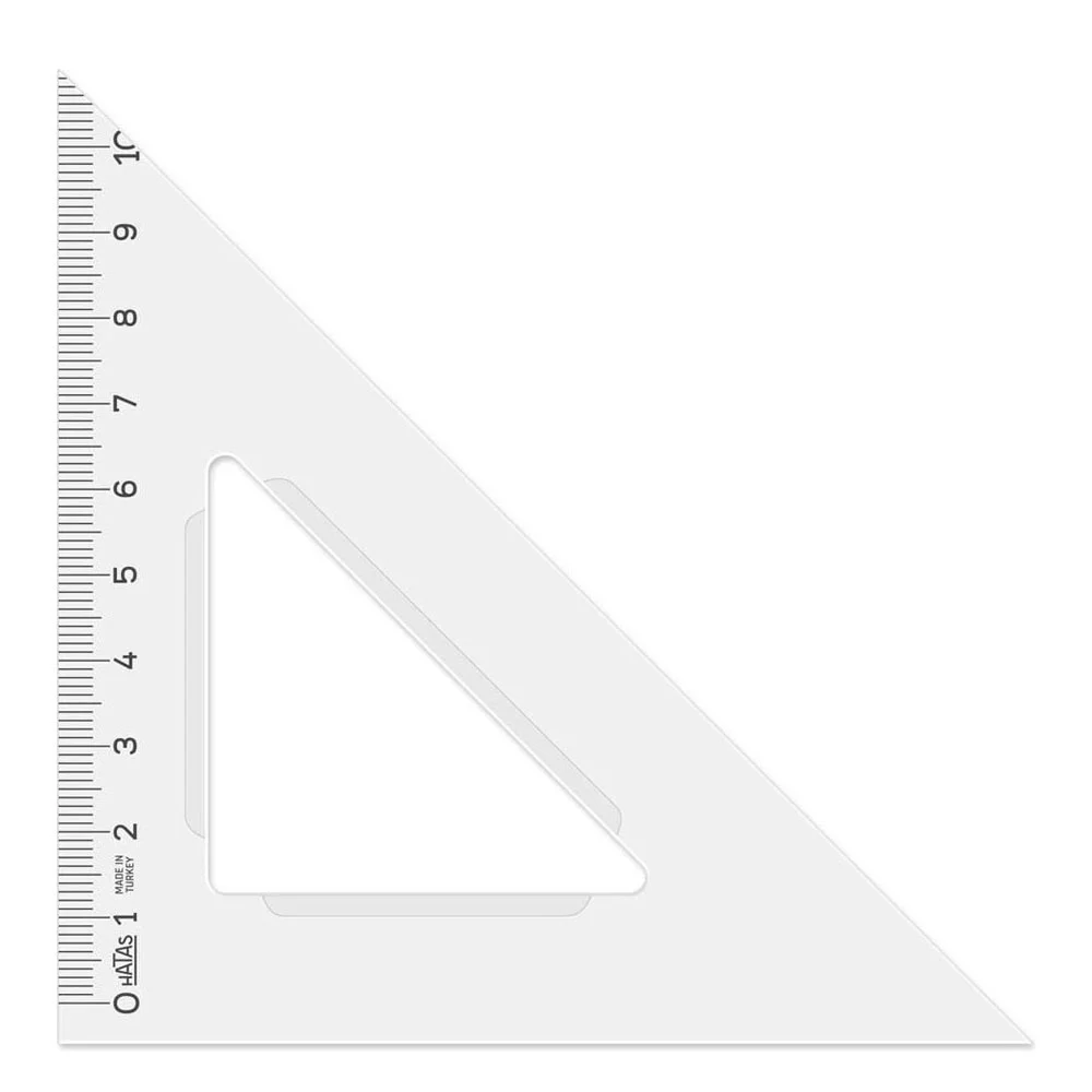 Hatas 0740 Öğrenci Gönyesi 16Cm/45 Derece