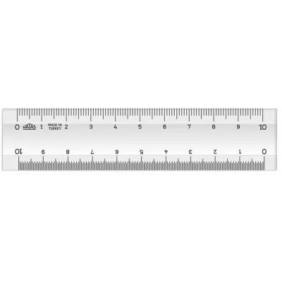 Hatas Cep Desimetresi 10 CM 00240
