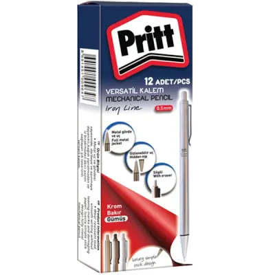 Pritt Versatil Kalem İron Line 0.5 MM Gümüş 3705