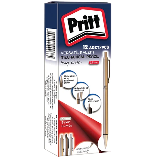 Pritt Versatil Kalem İron Line 0.5 MM Krom 3705