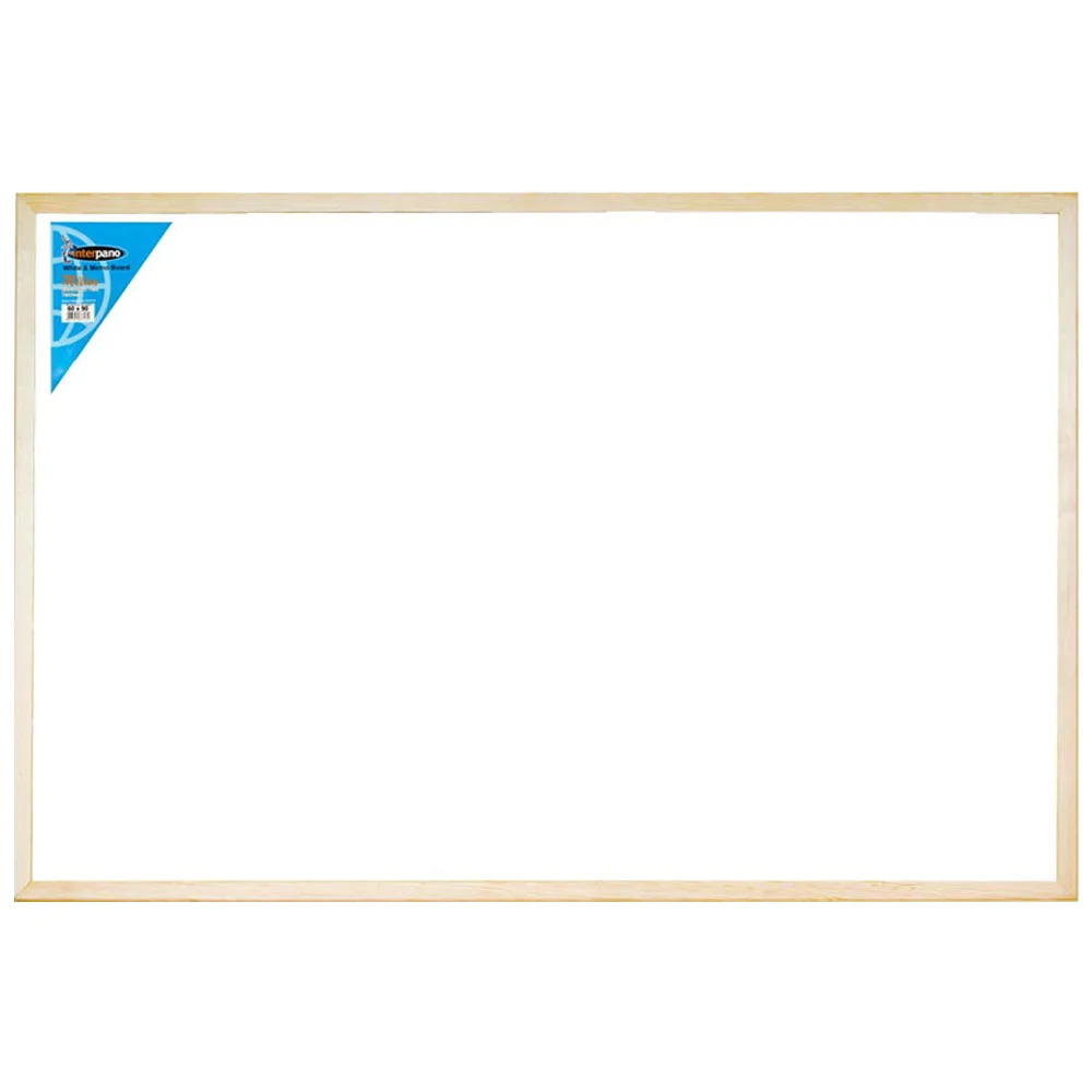 İnter Yazı Tahtası Duvara Monte Ahşap Çerçeve Laminant 60x90