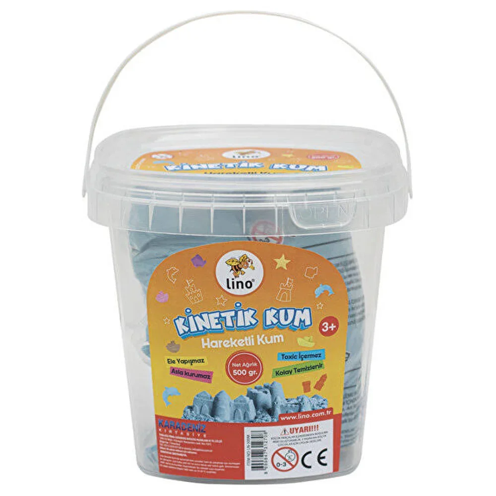 Lino Kinetik Kum 500 Gr Mavi Doypack