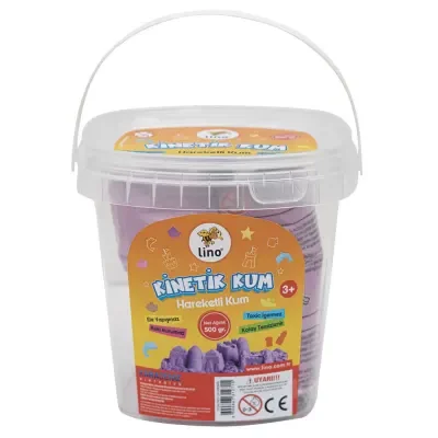 Lino Kinetik Kum 500 Gr Mor Doypack