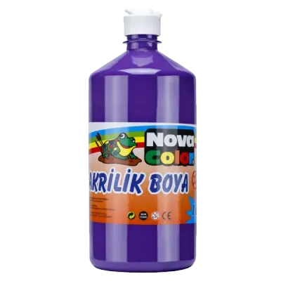 Nova Color Akrilik Boya 1 KG Mor NC-229