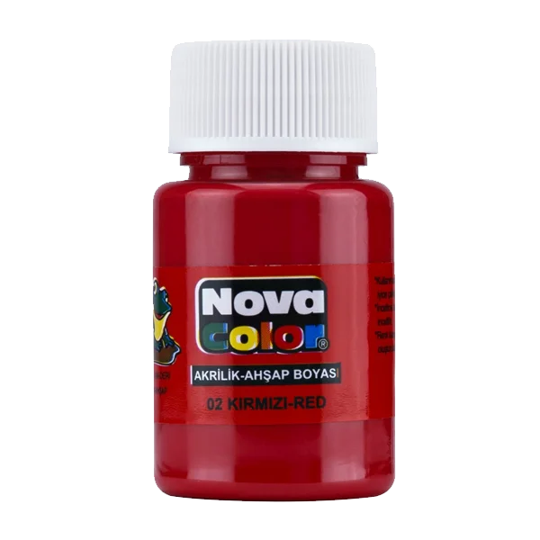 Nova Color Akrilik Boya Şişe 30 CC Kırmızı
NC-170