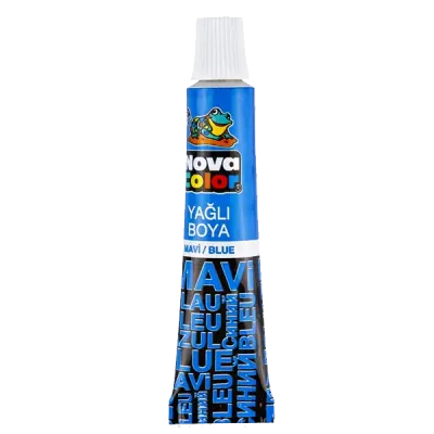 Nova Color Yağlı Boya Tüp Mavi NC-129