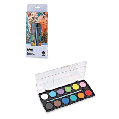 Nova Color Sulu Boya 12 Li Nc-237