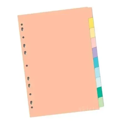 Serve Seperatör SV-5112 A4 Aylar Pastel Seri Karton