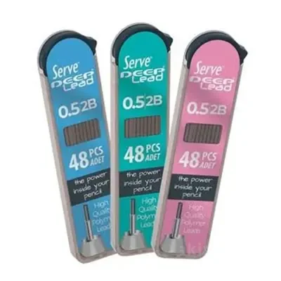 Serve Deep Mekanik Kalem Ucu 0.5 MM 2B 48 Lı 12 Lı
