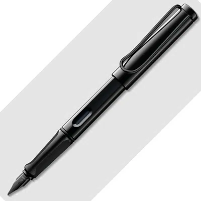 Lamy Safari Dolma Kalem Metal Siyah Klips M Uç Siyah S19S-M