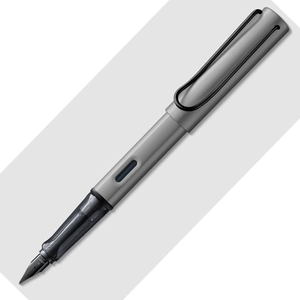 Lamy Al-star Dolma Kalem Alüminyum M Uç Grafit Metal Siyah Klips S26-M