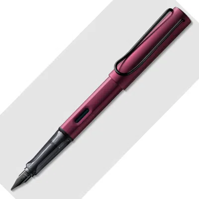 Lamy Al-star Dolma Kalem Alüminyum M Uç Siyah Mor Metal Siyah Klips S29-M