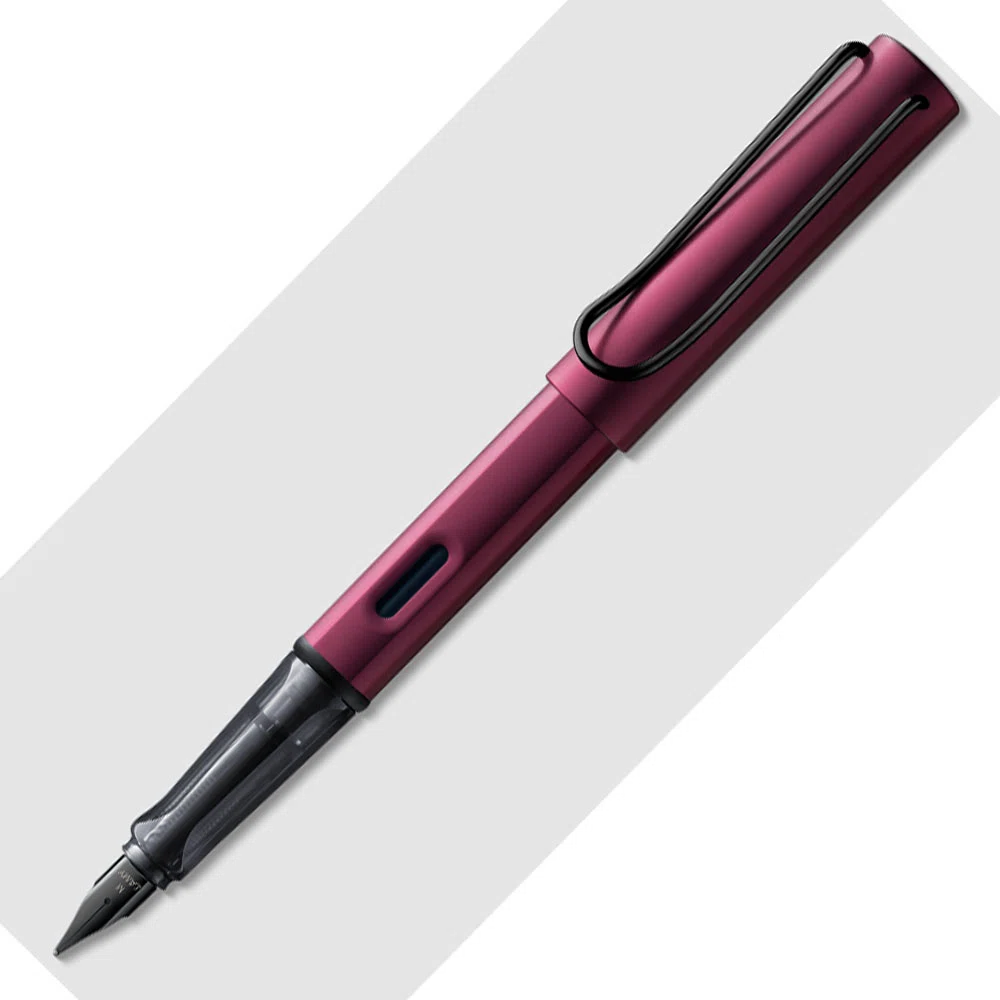 Lamy Al-star Dolma Kalem Alüminyum M Uç Siyah Mor Metal Siyah Klips S29-M