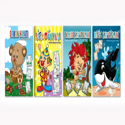 Keskin Color Boyama Kitabı Noktalı Karışık 20x28 240600-99