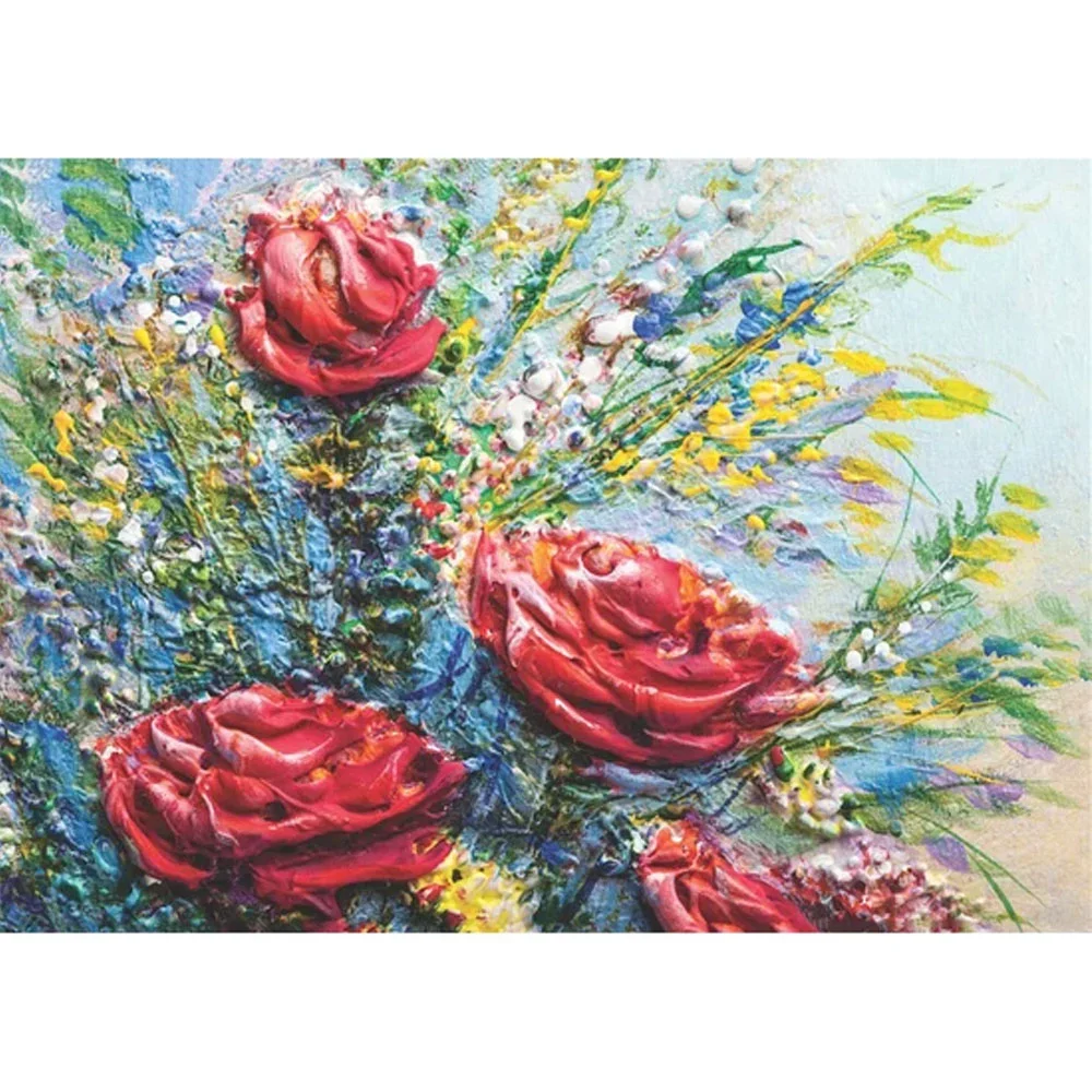 Keskin Puzzle 48*68 1000 Parça Tablo Gül