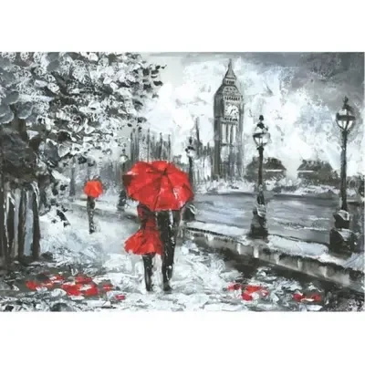 Keskin Puzzle 48*68 1000 Parça Londrada Romantizm