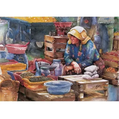 Keskin Puzzle 48*68 1000 Parça Pazarcı