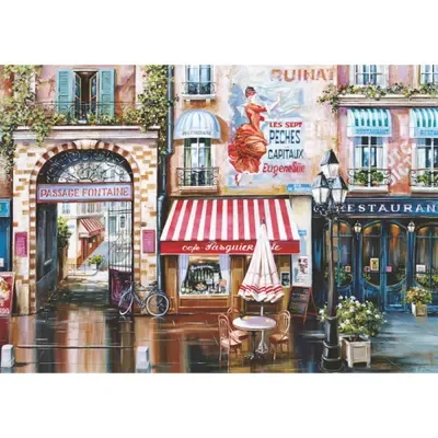 Keskin Puzzle 68*96 2000 Parça Fransız Sokağı