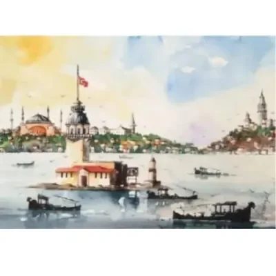 Keskin Puzzle 68*96 2000 Parça Salacaktan Bakış Ressam