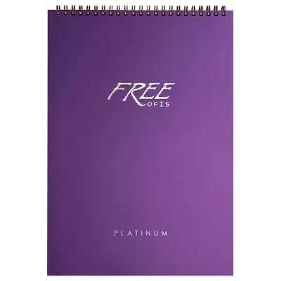 Keskin Color Bloknot Free Platinum Office Spiralli A5 80 YP Çiz.141171-99