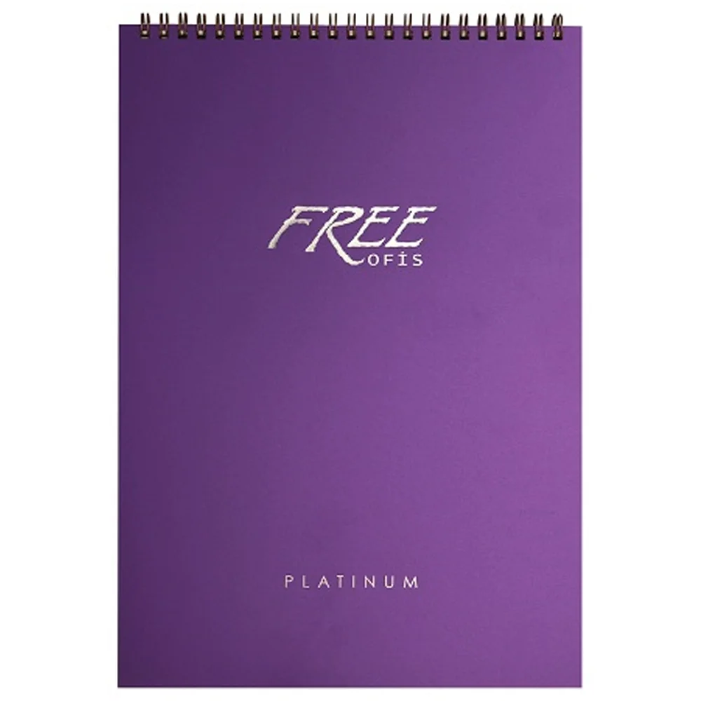 Keskin Color Bloknot Free Platinum Office Spiralli A5 80 YP Çiz.141171-99