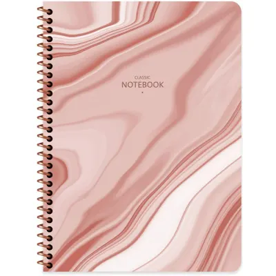 Keskin Color Defter Karton Kapak Spiralli Classic Mar 16,5x22,5 80 YP Kar.
