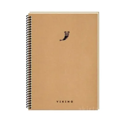 Keskin Color Spiralli Sert Kapak La Plume Viking 20x28 100 YP Çizgili