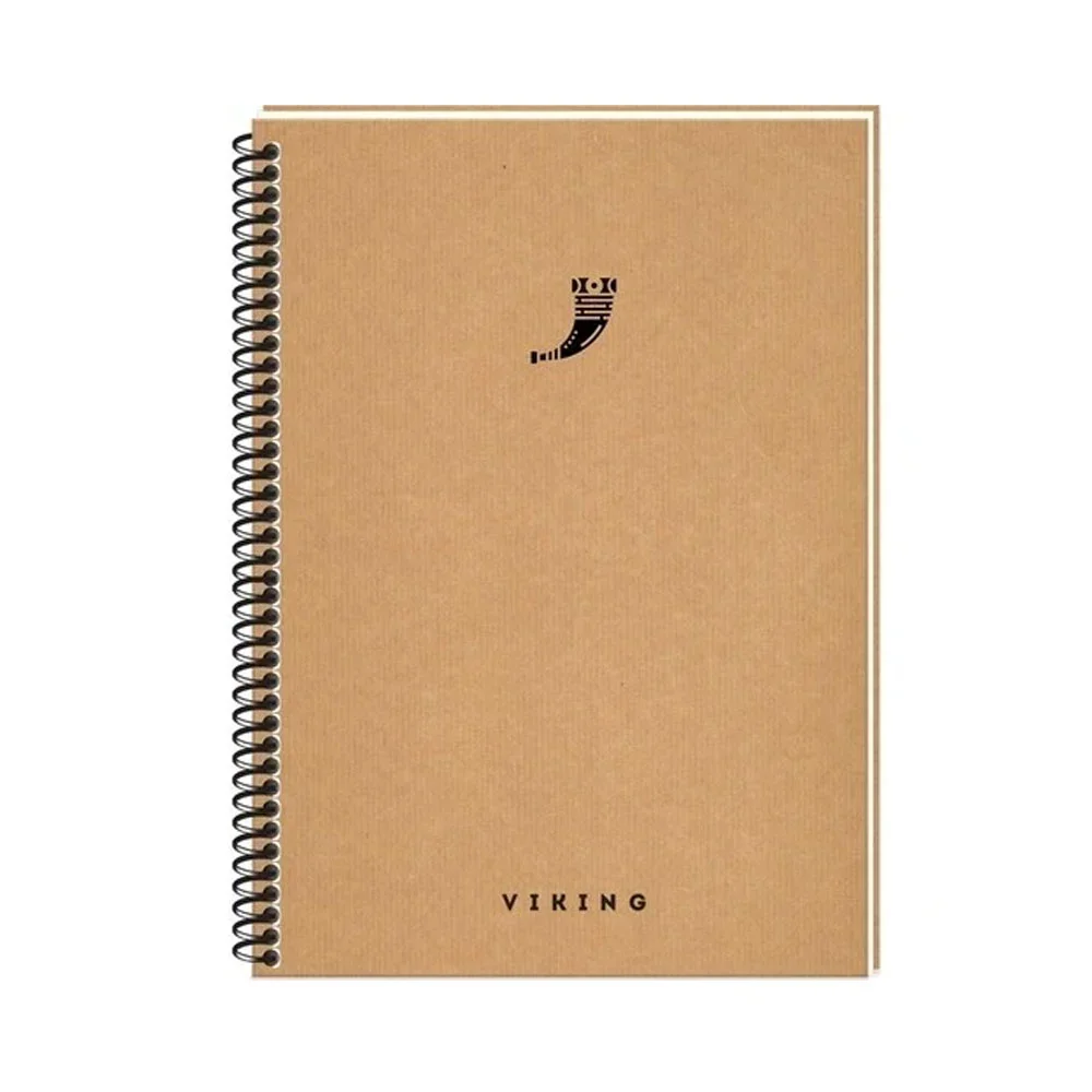 Keskin Color Spiralli Sert Kapak La Plume Viking 20x28 100 YP Çizgili