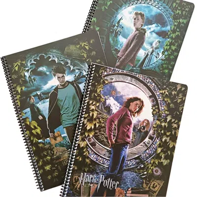 Harry Potter Spiralli Karton Kapak Defter A4 60 YP Çizgili 380611-07