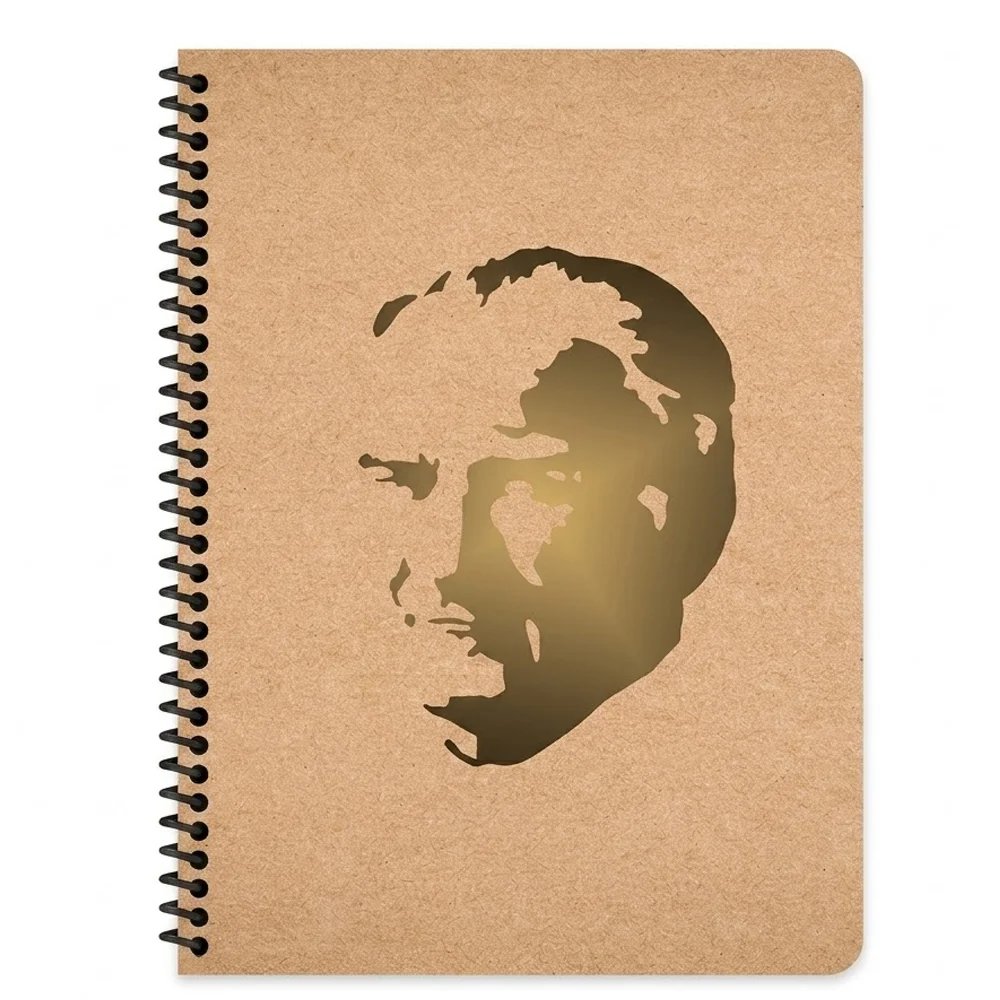 Keskin Color Defter Spiralli S.Kp Funky -Atatürk 16,5x22,5 80 Yp.Çizgsz