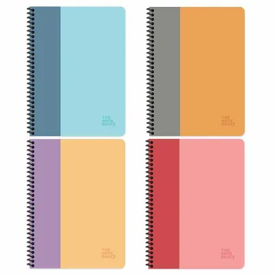 Keskin Color Defter Kar.Karton Kapak Spiralli 2 Renk 18,5x25 96 YP