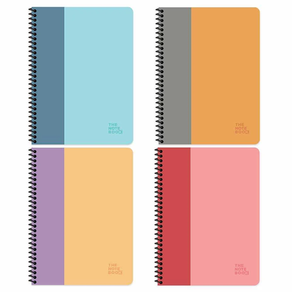 Keskin Color Defter Kar.Karton Kapak Spiralli 2 Renk 18,5x25 96 YP