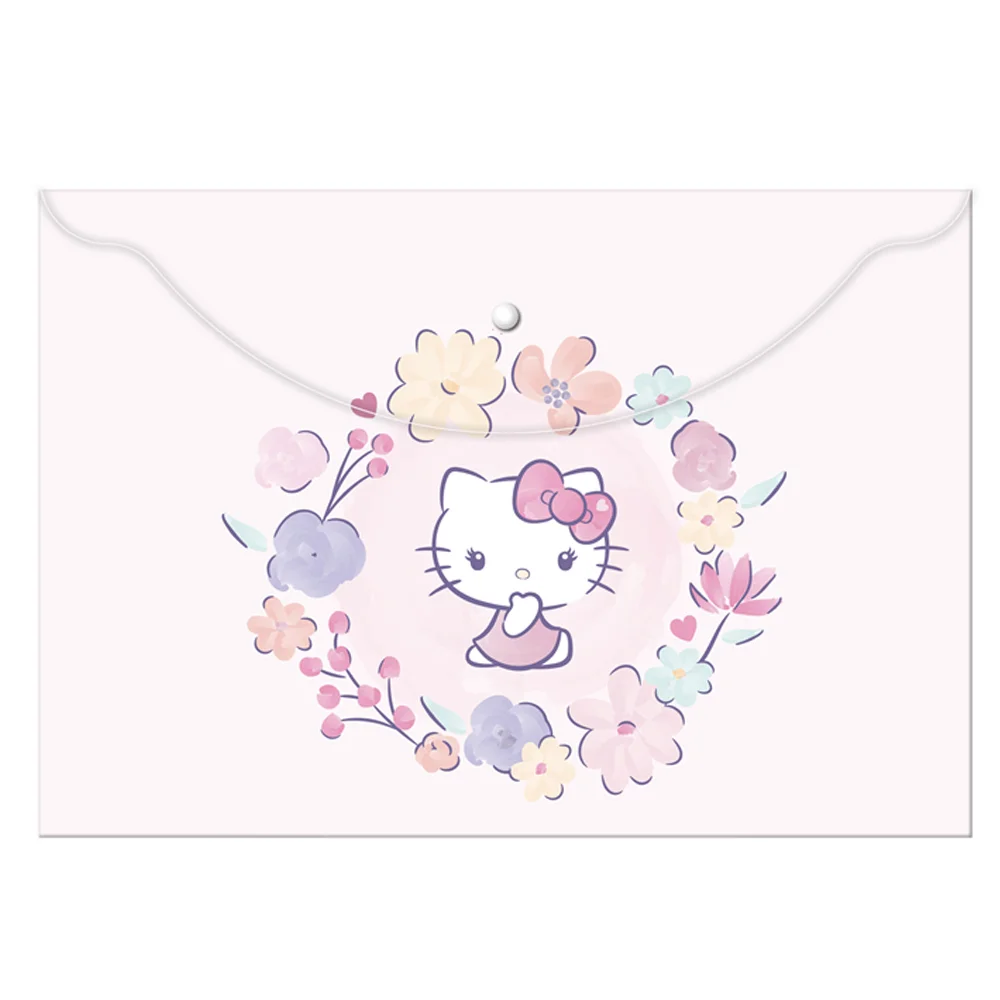 Hello Kitty Çıtçıtlı Dosya Plastik A4 120770-08