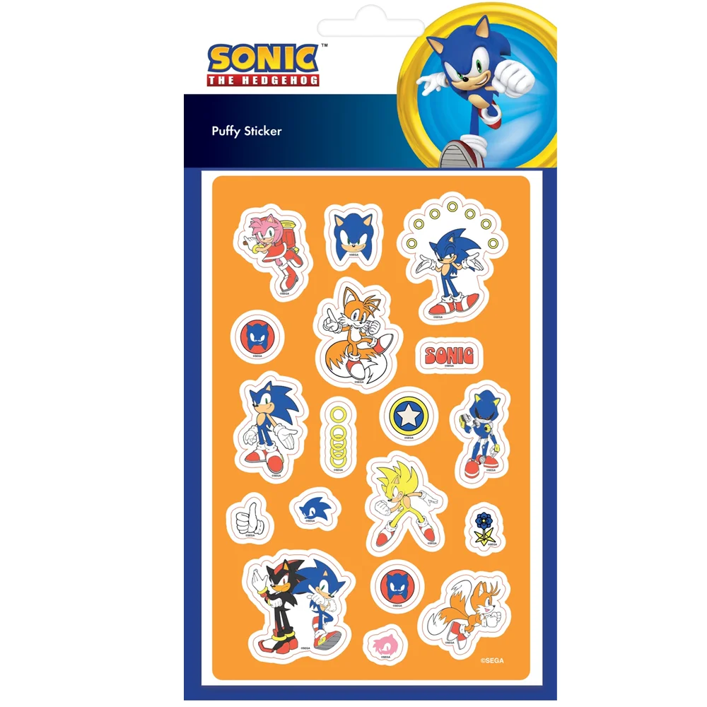 Sonic Puffy Sticker 221300-15