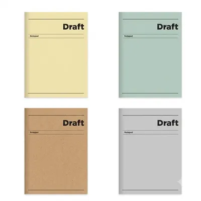 Keskin Color Sert Kapak Ciltli Draft Defter 14x20 120 YP