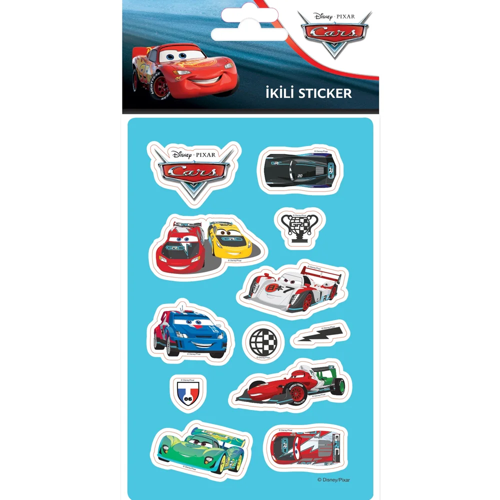 Keskin Color Sticker Kuşe Cars 2 Li 221400-33