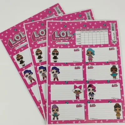 L.o.l. Tweens Ders Programlı 3lü Etiket