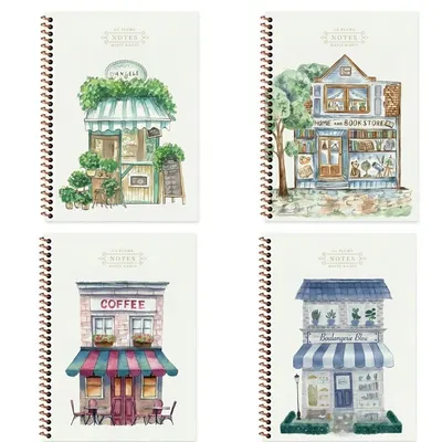 Keskin Color Defter Spiralli Karton Kapak 16,5x22,5 80 Yp.Çizgili La Plume Shop