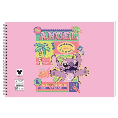 Lilo&Stitch Spiralli Resim Defteri 17x25 15 YP 300115-14