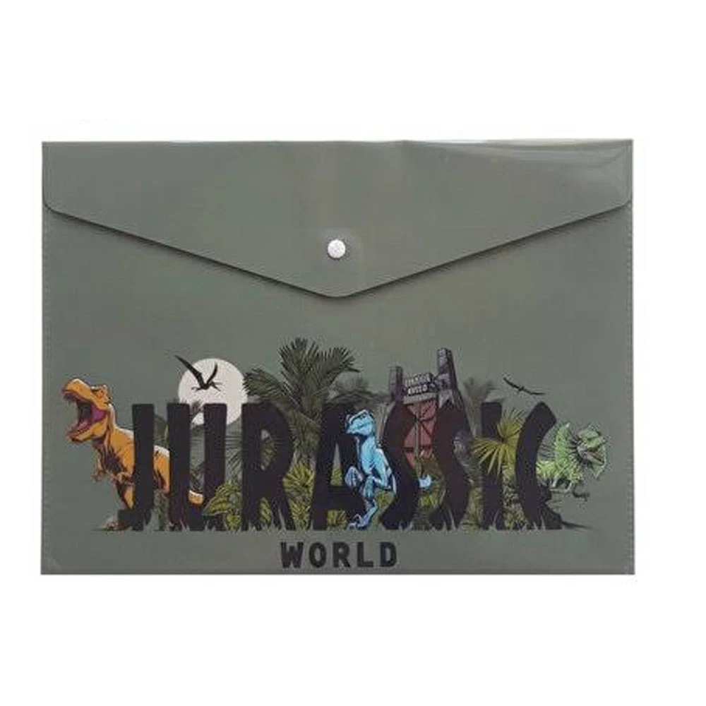 Keskin Jurassic World Çıtçıtlı Dosya A4 (Plastik) 120770-21
