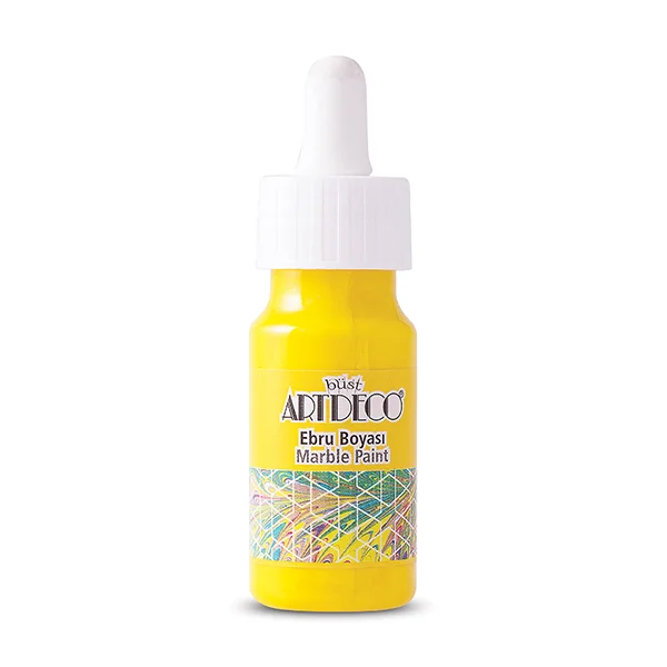 Artdeco Ebru Boyası 30 ML Sarı Y-016B-01