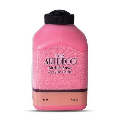 Artdeco Akrilik Boya 500 ML Sıcak Pembe 3017
