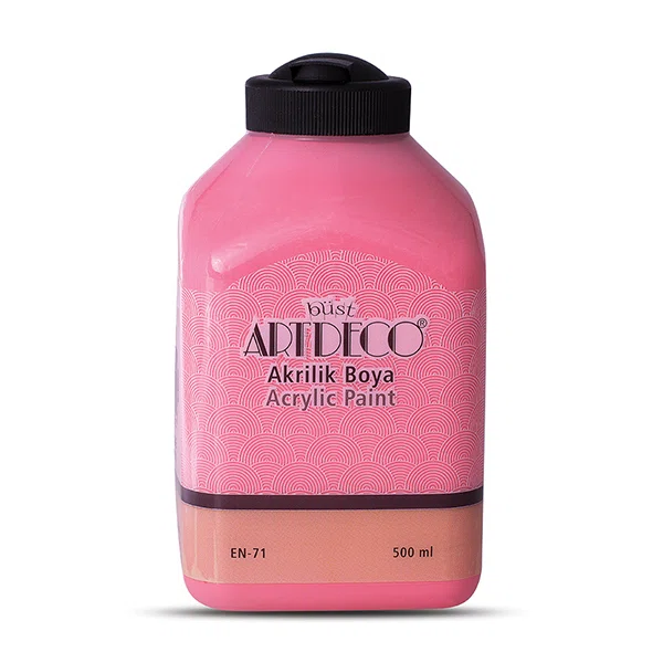 Artdeco Akrilik Boya 500 ML Sıcak Pembe 3017