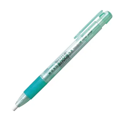 Tombow Mono Knock Kalem Silgi Şeffaf Yeşil